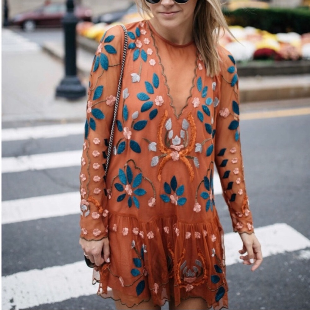 ISO Free People Hearts Are Wild Mini Dress